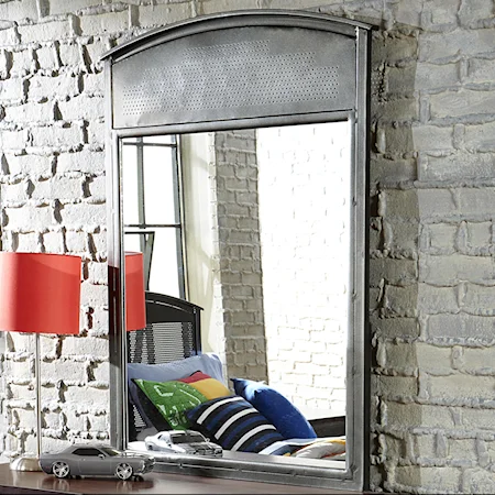 Contemporary Metal Mirror